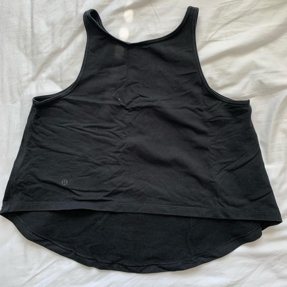 Lululemon high low cropped tank